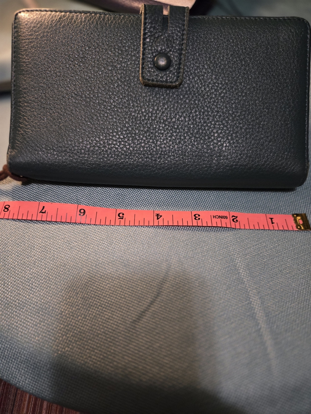 Women's Big Fat RFID Blocking Leather Wristlet Wallet Organizer Checkbook Holder